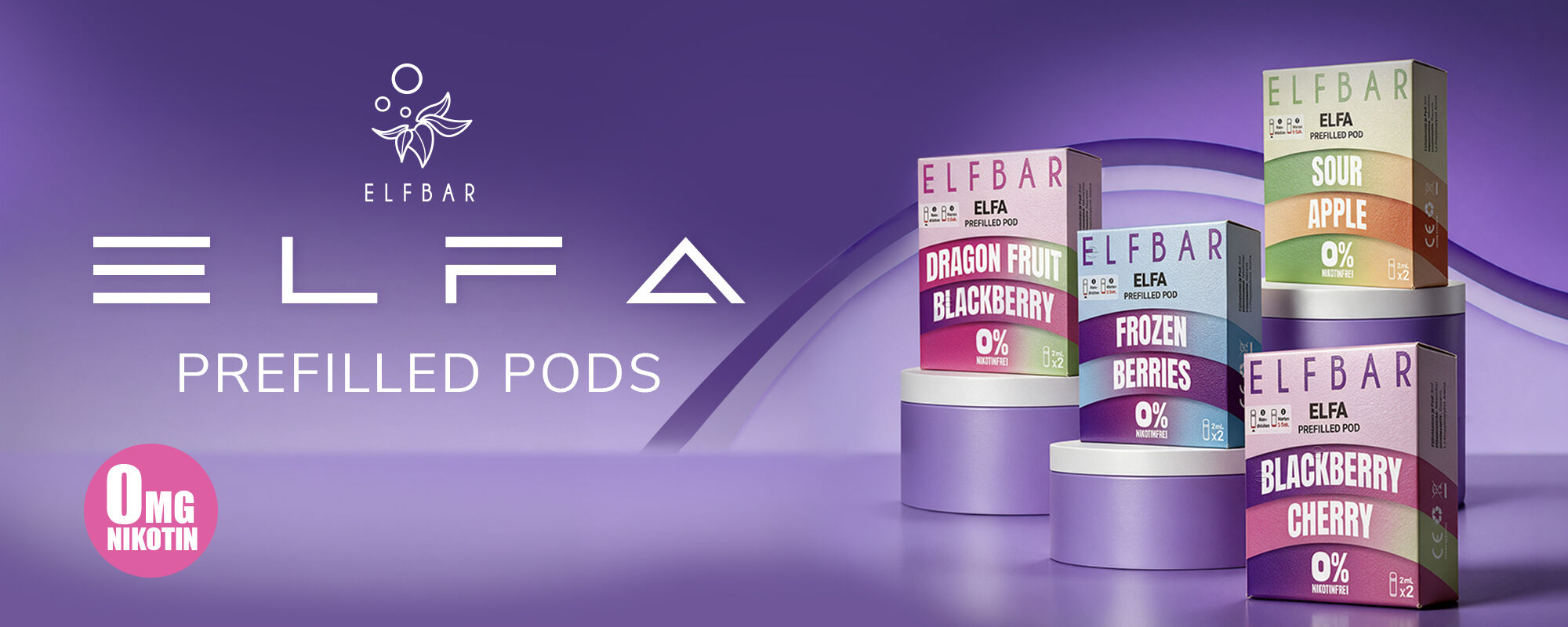ELFA Pods Nikotinfrei
