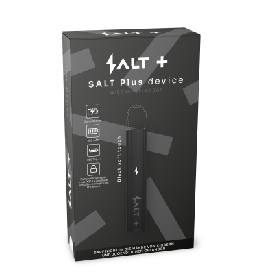 Salt+ Basisgerät - Black Soft Touch