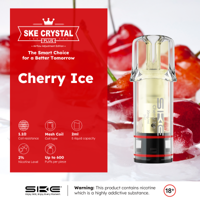 SKE Crystal Plus Pod - Cherry Ice - 2er Pack