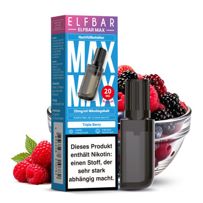 Elfbar MAX Pod - Triple Berry - 10ml