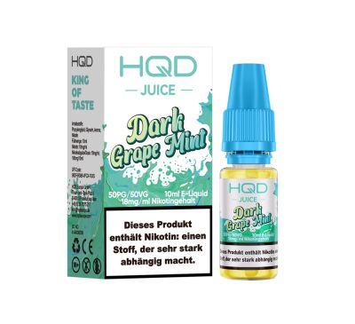 HQD Juice - Dark Grape Mint - 20mg/ml