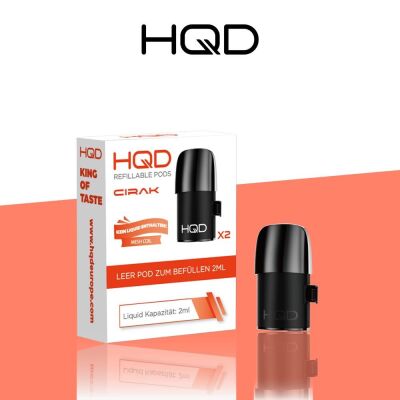 HQD - Refillable Pod - 2er Pack