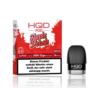 HQD Cirak 2 - Pod Apple Peach - 2er Pack