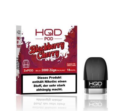 HQD Cirak 2 - Pod Blackberry Cherry - 2er Pack