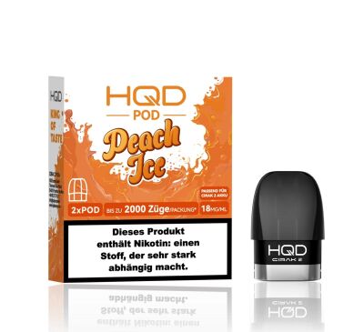 HQD Cirak 2 - Pod Peach Ice - 2er Pack