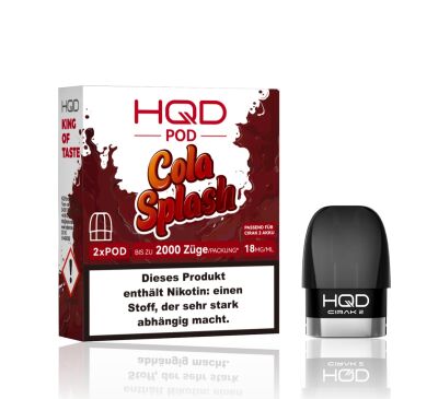 HQD Cirak 2 - Pod Cola Splash - 2er Pack *NEU*