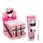 G-Rollz | Cones Banksy Graffiti "Panda Gunnin" Pink â€“ 3 King Size Cones (24er Display)