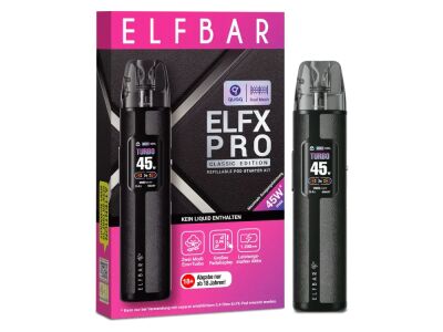 Elfbar - ELFX PRO Black