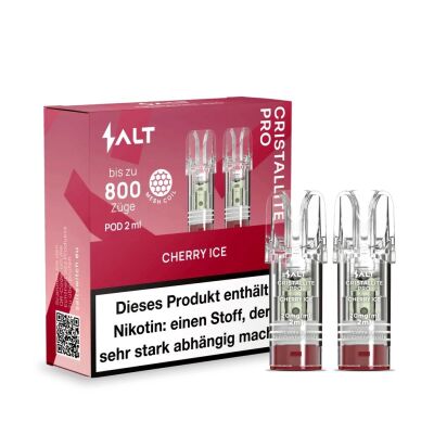 SALT Cristallite - Pod Cherry Ice - 2er Pack