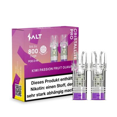 SALT Cristallite Pro - Kiwi Passion Fruit Guava
