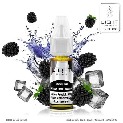 LIQ IT - Nic Salts - Black Ice - 20mg/ml
