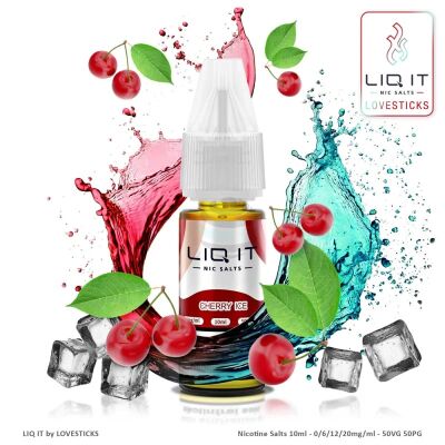 LIQ IT - Nic Salts - Cherry Ice - 20mg/ml