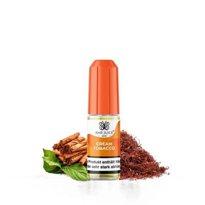 Bar Juice Liquid - Cream Tobacco - 20mg/ml
