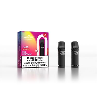SKE Crystal 800 Pro - Pink Lemonade - 2er Pack
