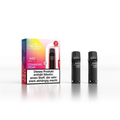 SKE Crystal 800 Pro - Strawberry Cream - 2er Pack