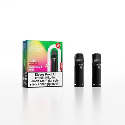 SKE Crystal 800 Pro - Dark Grape Mint - 2er Pack