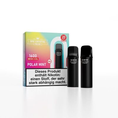 SKE Crystal 800 Pro - Polar Mint - 2er Pack *NEU*
