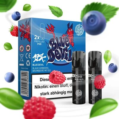 187 Pod (2x) (kompatibel) - Blue Devil