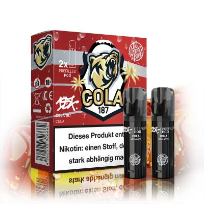 187 Pod (2x) (kompatibel) - Cola