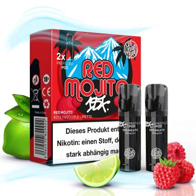 187 Pod (2x) (kompatibel) - Red Mojito NEU