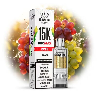 AL Fakher - Pro Max 15K Pod 10ml - Grape - DTL
