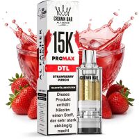 AL Fakher - Pro Max 15K Pod 10ml - Strawberry Punch - DTL