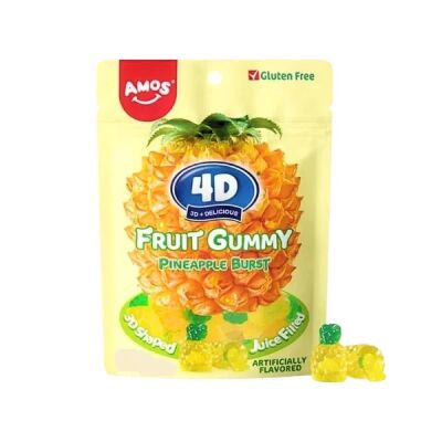 Amos Candy - 4D Pineapple Gummy