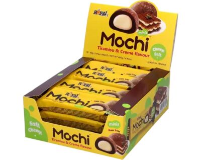 Royal Family - Mochi Tiramisu & Creme 12x40g