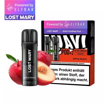 Lost Mary WAVI - Apple Peach - 2er Pack