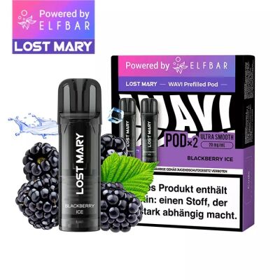 Lost Mary WAVI - Blackberry Ice - 2er Pack