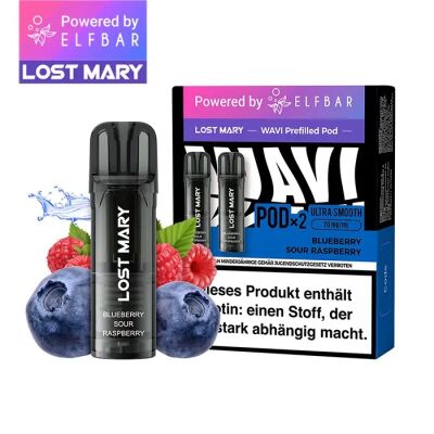 Lost Mary WAVI - Blueberry Sour Raspberry - 2er Pack