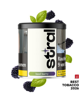 Stral Tabak Basil Barry 200g
