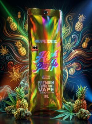 High Puffs - H4 - Superior Vape Pineapple Express 1ml