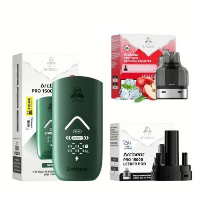 Arcbear Pro 15000 - Apple Ice Starter Kit