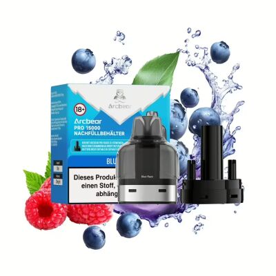 Arcbear Pro 15000 - Blue Razz - Pod