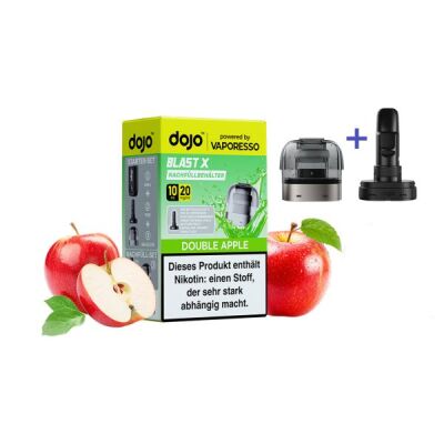 Dojo Blast X - Double Apple - 10ml Kit