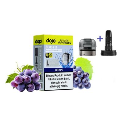 Dojo Blast X - Grape - 10ml Kit