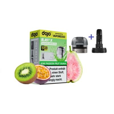 Dojo Blast X - Kiwi Passion Fruit Guava- 10ml Kit
