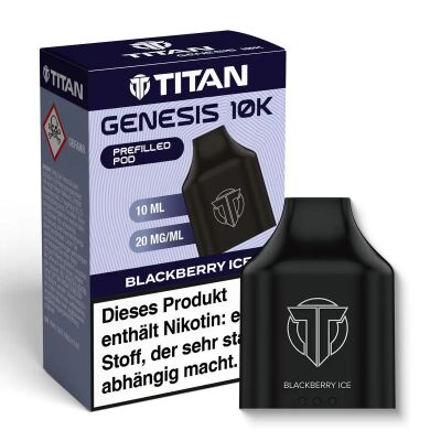 Titan Genesis - 10k Pod - Blackberry Ice