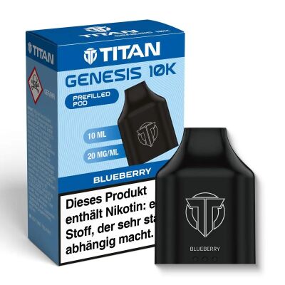 Titan Genesis - 10k Pod - Blueberry