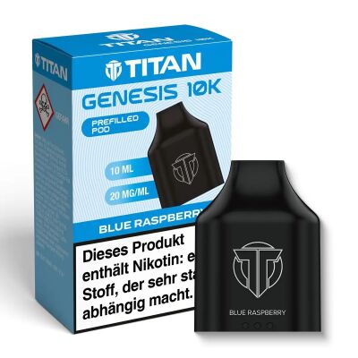Titan Genesis - 10k Pod - Blue Raspberry