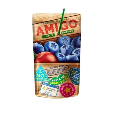 AMIGO Fruit Drink 0,2L - Blueberry