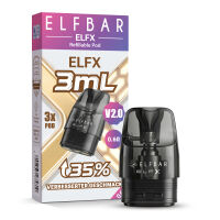 Elfbar  - ELFX V2.0 - Refillable Pod 3ml (Leerpod) 0,6...